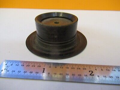 ANTIQUE BRASS BAUSCH LOMB PIECE MICROSCOPE PART AS PICTURED #7B-B-112