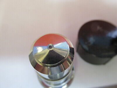 ANTIQUE ERNST LEITZ "1/12" OBJECTIVE 100X MICROSCOPE PART AS PICTURED &F6-A-61