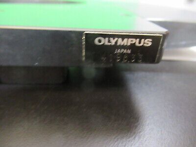 OLYMPUS JAPAN STAGE TABLE for MICROSCOPE PART AS PICTURED &B2-A-58