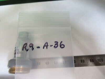 VICKERS UK 10X MICROPLAN OBJECTIVE ENGLAND MICROSCOPE PART AS PICTURED #R9-A-36