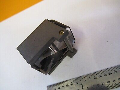 OLYMPUS JAPAN HEAD OPTICS GLASS PRISM MICROSCOPE PART AS PICTURED &A3-C-07