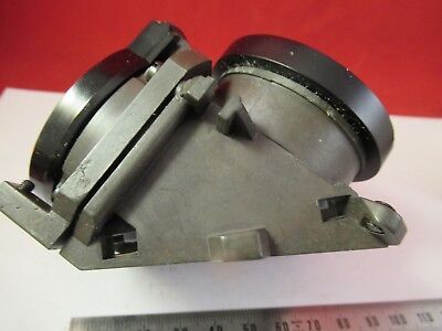 LEITZ GERMANY DIALUX LENS + IRIS BRIGHTFIELD MICROSCOPE PART OPTICS &FT-2-49