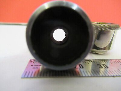 ANTIQUE LEITZ WETZLAR LENS + IRIS OBJECTIVE MICROSCOPE PART AS PICTURED &B3-B-13