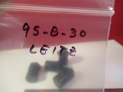 LEITZ WETZLAR GERMANY PLASTIC LEGS LOT 4 EA MICROSCOPE PART AS PICTURED &95-B-30