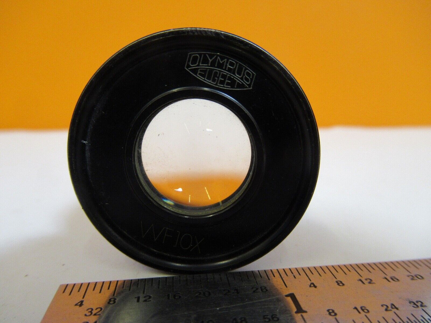 OLYMPUS ELGEET EYEPIECE WF10X OPTICS MICROSCOPE PART AS PICTURED &A4-A-43