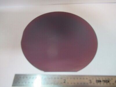 VERY NICE SAPPHIRE WAFER SINGLE CRYSTAL PLATINUM COATED AS PICTURED &7B-B-160