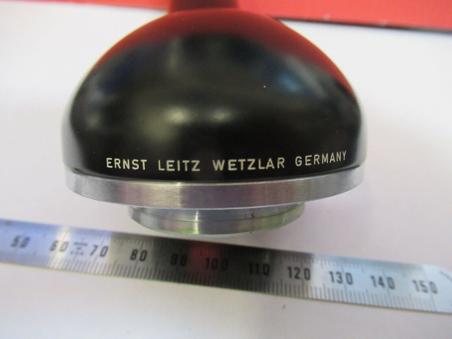 LEITZ WETZLAR MONOCULAR TUBUS OPTICS MICROSCOPE PART AS PICTURED #P8-A-41