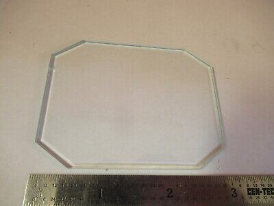 OPTICAL GLASS PLATE TRUNCATED OPTICS AS PICTURED &FT-6-70