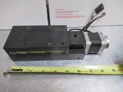 NEW ENGLAND TECH MOTORIZED LINERA STAGE OPTICS MECHATRONICS AS PICTURED &TC-2