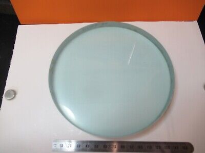 HUGE THICK OPTICAL GLASS STAGE OPTICS as pictured &55R-B-03