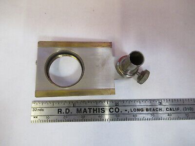 ANTIQUE BAUSCH LOMB PETROGRAPH OBJECTIVE HOLDER MICROSCOPE AS PICTURED &8Z-A-159