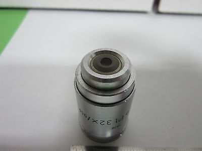 MICROSCOPE PART OBJECTIVE LEITZ GERMANY PHACO 32X INFINITY OPTICS BIN#A9-C-8