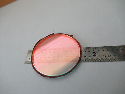 OPTICAL MIL SPEC coated lens FILTER LASER OPTICS AS PICTURED &F5-A-19