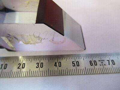 BAUSCH LOMB GLASS PRISM ASSEMBLY MICROSCOPE PART AS PICTURED &87-FT-A1