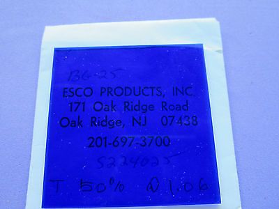 OPTICAL BLUE FILTER OPTICS #3-108-2