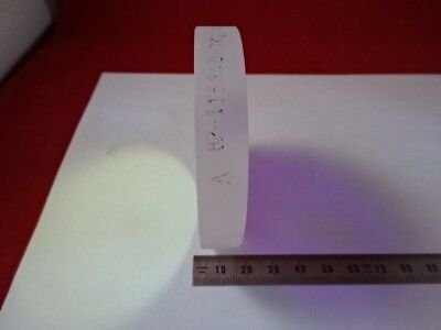 OPTICAL FLAT FUSED SILICA 3" DIA DICHROIC MIRROR HOLLOWED LASER OPTICS &6-A-29B