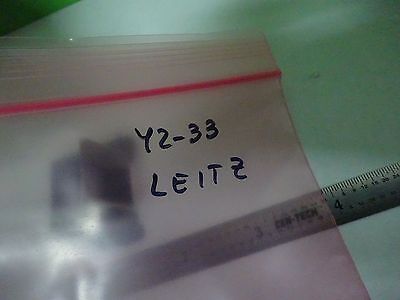 MICROSCOPE PART LEITZ GERMANY  MOUNTED PRISM OPTICS AS IS BIN#Y2-33