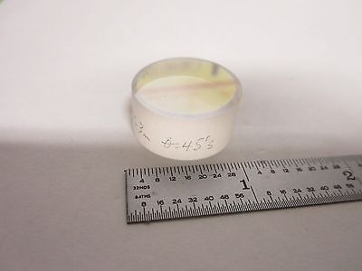 OPTICAL CVI LENS FILTER LASER OPTICS AS IS BIN#Q7-58