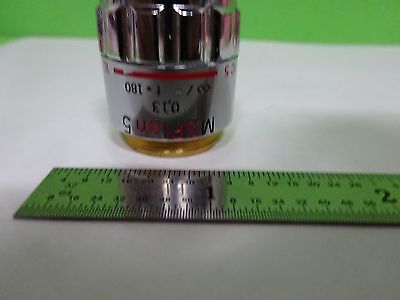 MICROSCOPE PART OLYMPUS JAPAN DIC OBJECTIVE MSPLAN 5X OPTICS BH2 AS IS BIN#V8-10