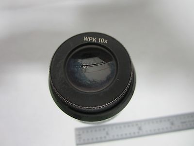 MICROSCOPE PART POLYVAR REICHERT LEICA EYEPIECE WPX10X OPTICS  BIN#R5-47