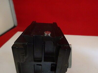 MICROSCOPE PART LEICA STAGE TABLE HOLDER AS IS #44-A-03