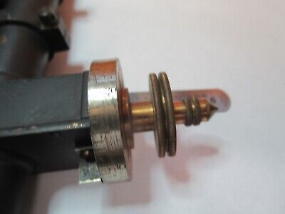 FOR PARTS ANTIQUE BRASS COLLIMATOR MICROSCOPE FILAR OPTICS AS PICTURED &7B-B-01