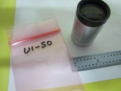 MICROSCOPE PART EYEPIECE NF 10X LEITZ GERMANY OPTICS AS IS BIN#U1-50