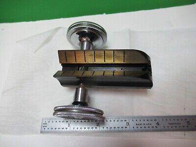 VINTAGE SPENCER STAGE MICROMETER KNOBS MICROSCOPE PART AS PICTURED #17-A-46