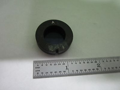 MICROSCOPE PART NIKON POLARIZER ANALYZER A POL OPTICS AS IS BIN#S2-B-21