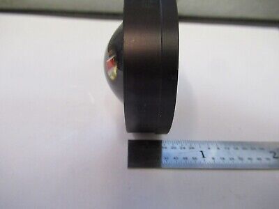 UNKNOWN LARGE ILLUMINATOR CONVEX LENS OPTICS MICROSCOPE PART AS PICTURED A9-A-37