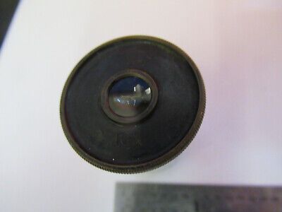 ANTIQUE BAUSCH LOMB 10X EYEPIECE OCULAR MICROSCOPE PART AS PICTURED &B6-A-32