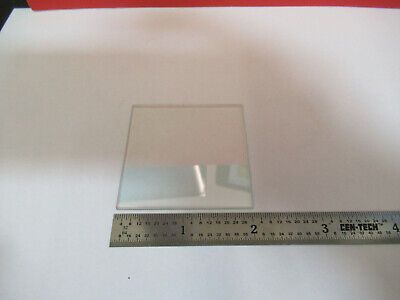 OPTICAL COATED HEAT ABSORBING GLASS PLATE  OPTICS AS PICTURED &B6-A-18