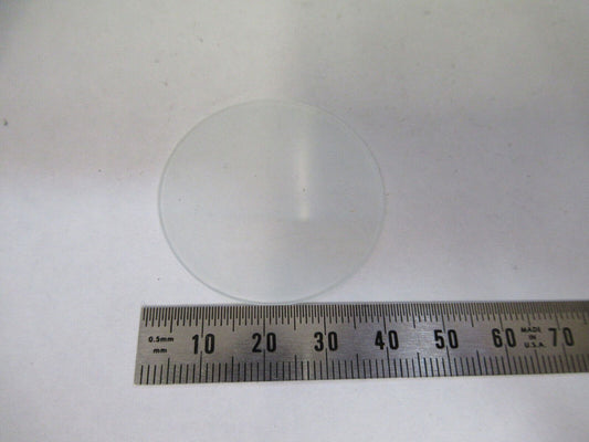 OPTICAL PYREX GLASS FROSTED one side  41mm by  1mm OPTICS AS PICTURED S8-A-56