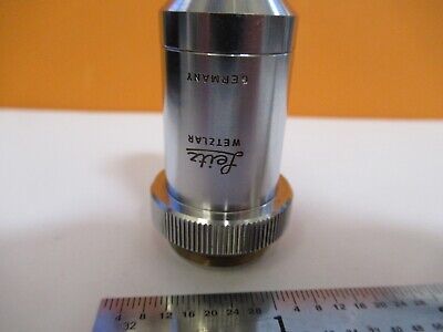 LEITZ WETZLAR OBJECTIVE PL 16X INFINITY OPTICS MICROSCOPE AS PICTURED &5M-A-16