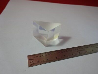 OPTICAL GLASS PRISM OPTICS AS IS &51-A-09