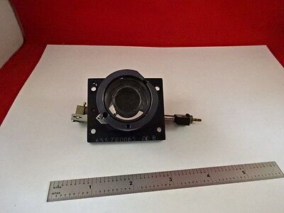 LEITZ WETZLAR GERMANY LENS VERTICAL ILLUMINATOR MICROSCOPE PART AS IS &V7-A-08