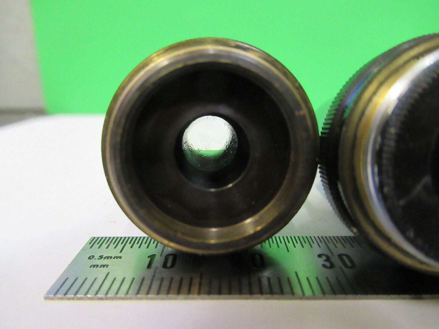 LOT 3 EA WILD M20 OBJECTIVE 10X 40X 100X MICROSCOPE PART AS PICTURED #R1-B-33