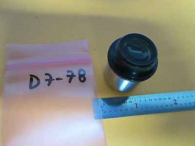 OPTICAL MICROSCOPE PART VINTAGE EYEPIECE LENS SCOPE MINI OPTICS BIN#D7-78