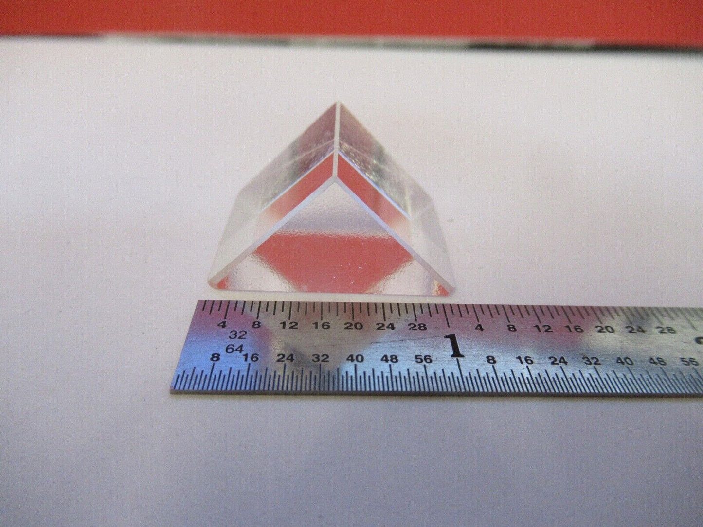 OPTICAL GLASS PRISM ASSEMBLY OPTICS AS PICTURED &3-FT-X51