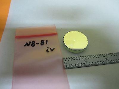 OPTICAL ROUND MIRROR FOR MICROSCOPE OLYMPUS STEREO OPTICS AS IS BIN#N8-81