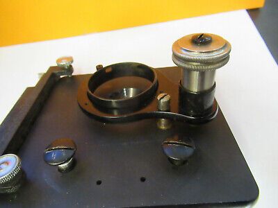 ANTIQUE SPENCER AO  STAGE XY TABLE MICROSCOPE PART AS PICTURED P6-A-91