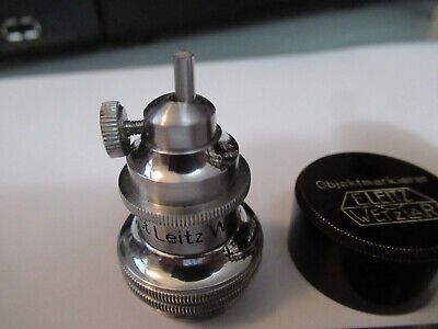 OBJECTIVE MARKER LEITZ GERMANY VERY RARE  MICROSCOPE PART AS PICTURED #F5-A-72