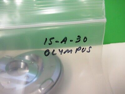 OLYMPUS JAPAN NOSEPIECE TURRET MICROSCOPE PART OPTICS AS PICTURED &15-A-30