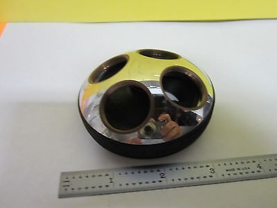 MICROSCOPE PART  OLYMPUS NOSEPIECE WITHOUT OPTICS AS IS BIN#ZP-7-03