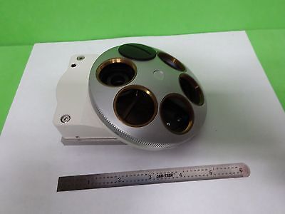 MICROSCOPE PART DMR DMRM LEICA GERMANY NOSEPIECE WITHOUT OPTICS BIN#F6-E-01