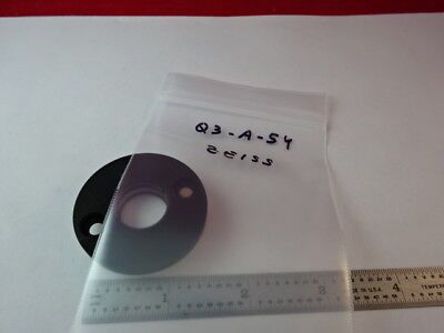 ZEISS GERMANY BRASS MOUNTED LENS IN35 MICROSCOPE PART AS IS #Q3-A-54