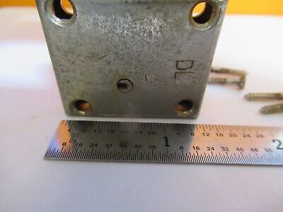 ANTIQUE BAUSCH LOMB LOCK WITHOUT KEY MICROSCOPE PART AS PICTURED &Q6-A-73