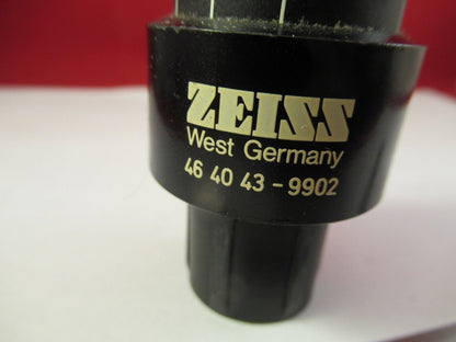 ZEISS GERMANY EYEPIECE OCULAR 464043 OPTICS MICROSCOPE PART AS PICTURED &39-A-19