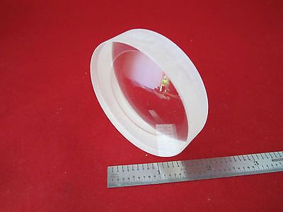 LARGE THICK OPTICAL CONVEX + CONCAVE LENS #4-152 LASER OPTICS BIN#4