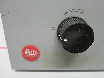 LEITZ LAMP POWER SUPPLY AS IS FOR MICROSCOPES  BIN#GENL